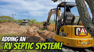 Building a REAL Septic System for the RV! Part 1