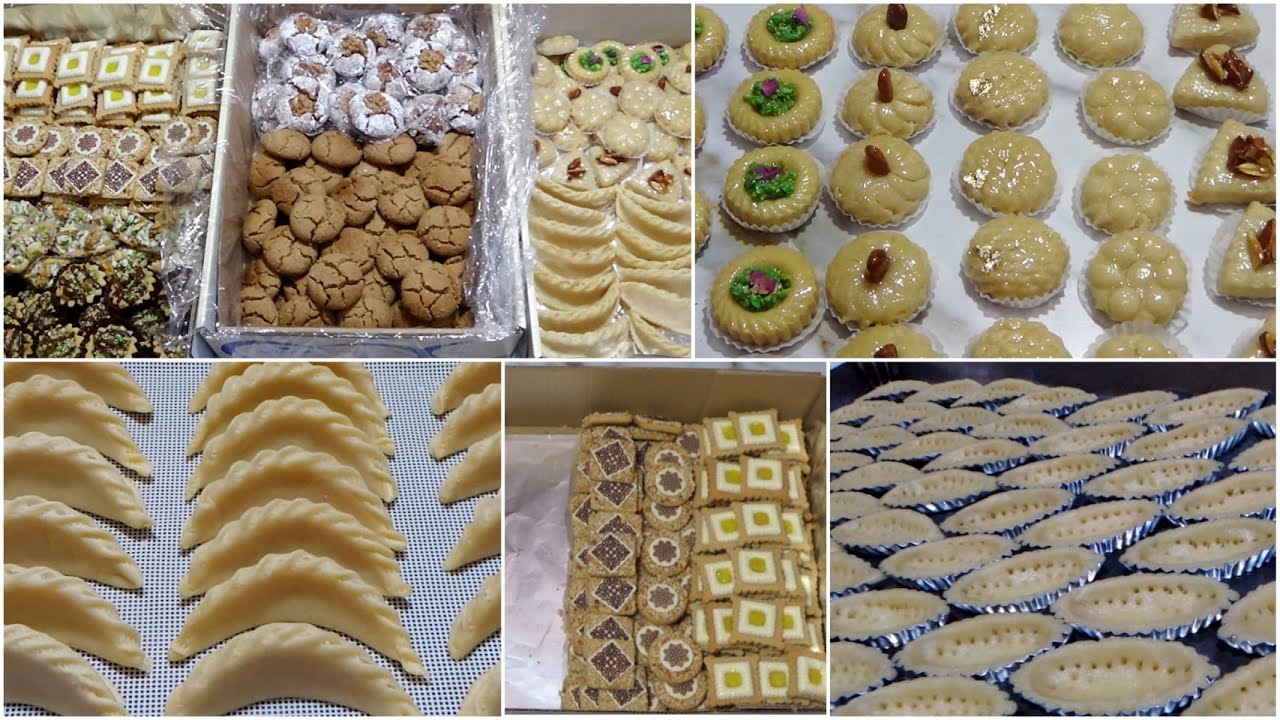 طلبية حلويات متنوعة سافرت أكثر من 700kmمع طريقة تحضيرها وتغليفها