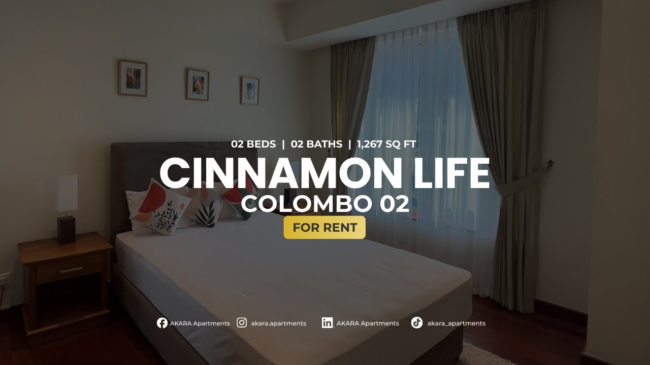 2BR Apartment for Rent at Cinnamon Life | Colombo 02