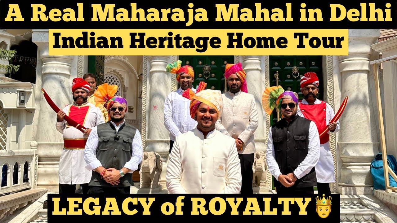 The most luxurious and expensive HAVELI in DELHI-NCR || Heritage House in East Delhi 