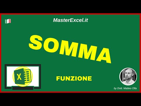 Video: Come Sommare Le Celle In Excel