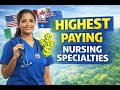 Highest Paying Nursing Specialties Abroad #NurseSpecialties #HighestPayingNurses #NursingCareers