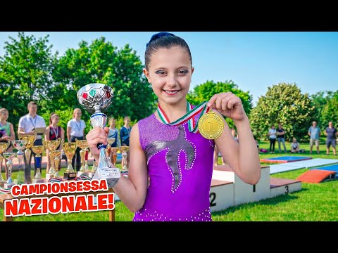 NOEMI CAVALIERI IS FINALLY THE NATIONAL CHAMPION IN ACROBATIC GYMNASTICS!