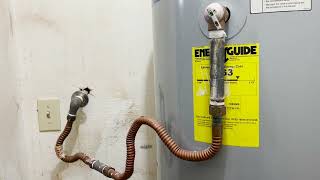 Pressure Relief Valve on Water Heater Drain Line Requirements