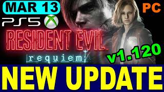 Resident Evil Requiem Update 1.120 Patch Is Here! Major Fixes, Performance Improvements & Issues