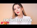 Back to Work Makeup in 3 Minutes| Fresh & Easy Office Look