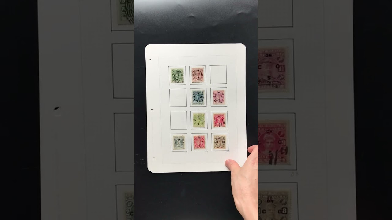 切手コレクションの紹介（郵趣）39th Lot. 1425 45342 - YouTube