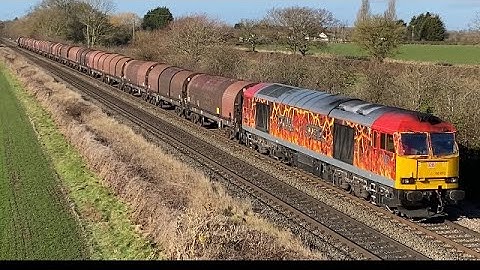 Class 60 | 60062 | DB Cargo UK - Steel on Steel Livery | Two Tone | Deblenfield Bridge | 09/02/23