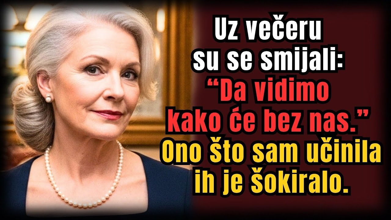 ‘Da vidimo kako će bez nas’, smijala su se djeca za večerom — nisu znali da ja držim obiteljsko boga