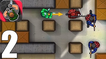 Hunter Assassin ( Androi / IOS ) Gameplay Walkthrough #2 - Levels ( 30 - 60 )