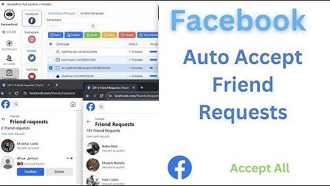 Facebook Friends Requests｜ Automatically Accept all Friend Requests with a Facebook Marketing Tool