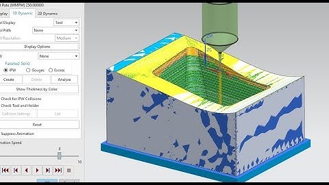 Siemens NX10-CAM Study #03 & CAM Operation-Siemens NX10 - Boundary Box, Cavity Mill
