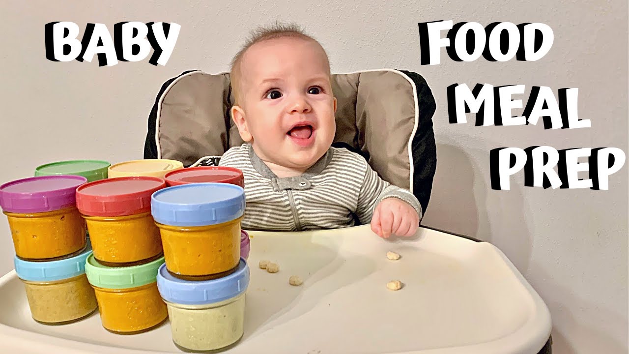 HOW TO MAKE BABY FOOD AT HOME Prepping Homemade Baby Purees For A