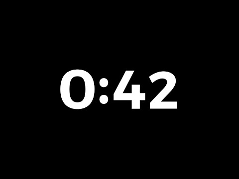 42 Seconds | COUNTDOWN Timer 🔥 ( No Copyright )