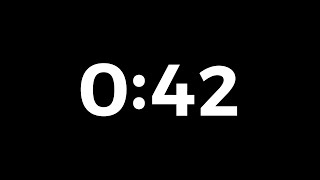 42 Seconds | COUNTDOWN Timer 🔥 ( No Copyright )