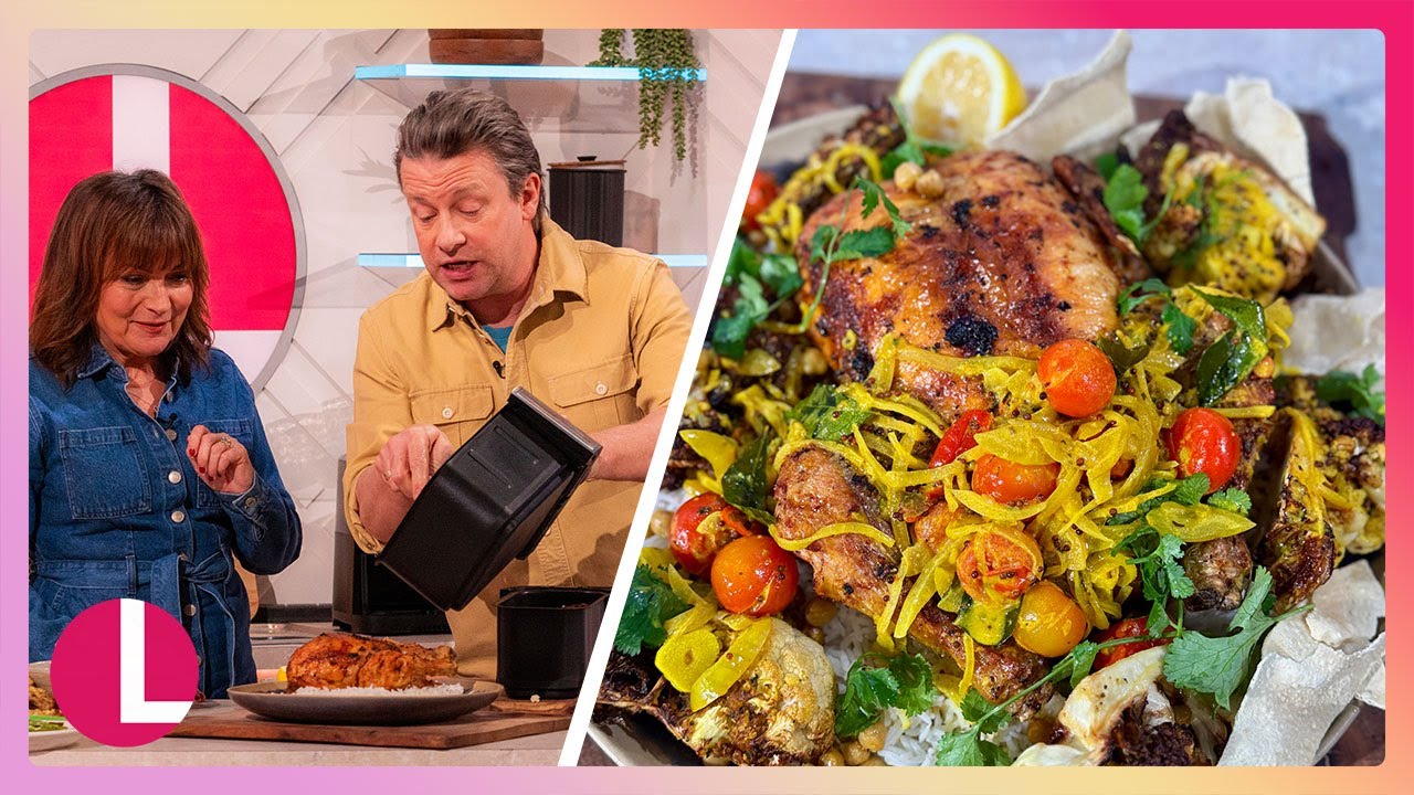 Jamie Oliver Cooks Easy Air Fryer Recipes You Can Try at Home! | Lorraine