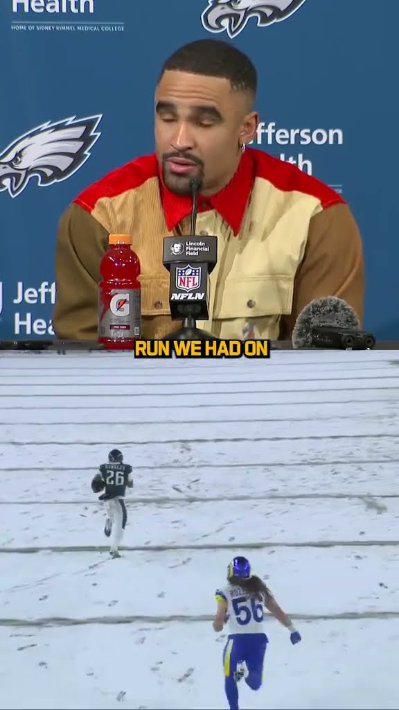 maybe, maybe not ? #jalenhurts #saquonbarkley #philadelphia #eagles #nfl #nflplayoffs