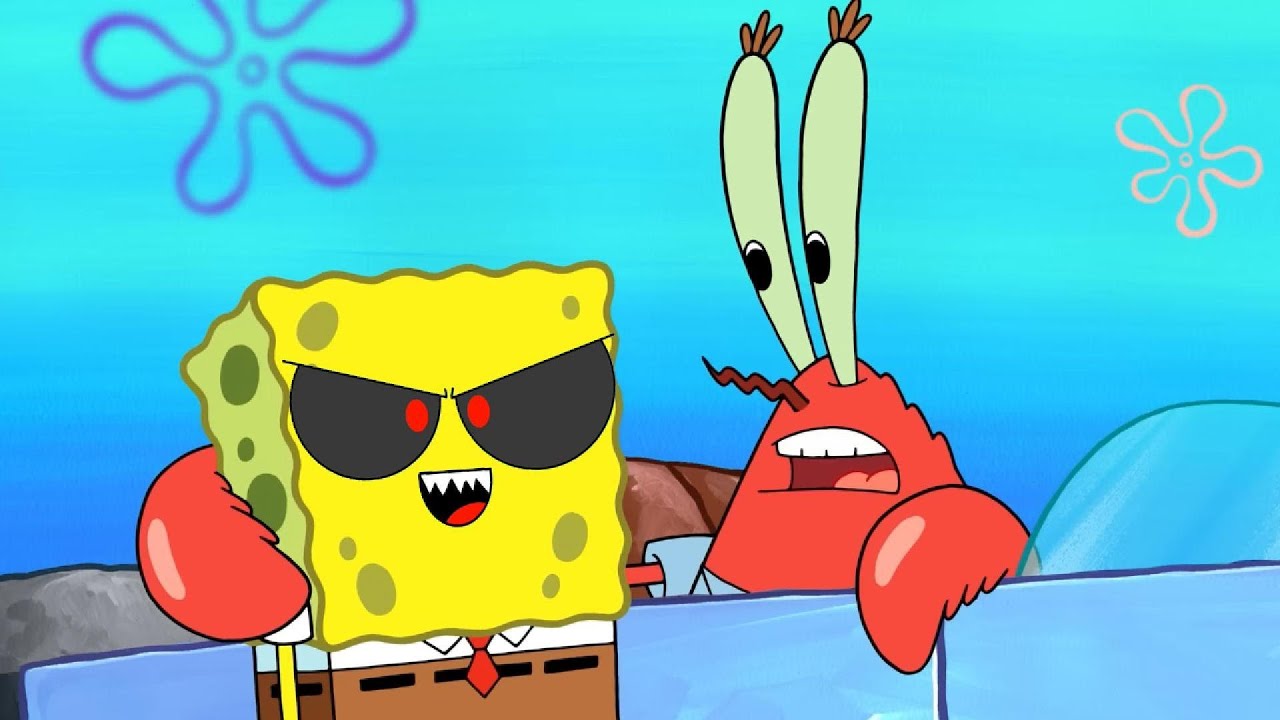 ☠️SpongeBob is crazy😬🤯 MonsterMonsters How Should I Feel cover😯