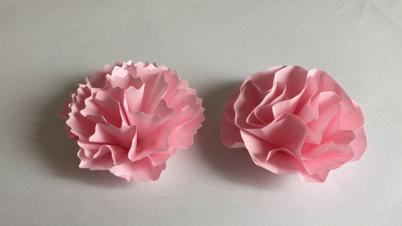 可愛い花の折り紙 バラ 立体 ダリア チューリップ ひまわり カーネーション リース くす玉など 簡単な折り方作り方 動画まとめ