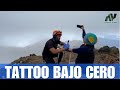 Las montañas, la tinta y el freehand en un solo proyecto Tatoo bajo 0