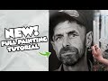 Paint ADVANCED monochromatic PORTRAITS! | Full Airbrush Painting Tutorial (part 1)