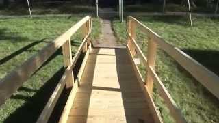 Wooden Modular Wheelchair Ramps Mobility123