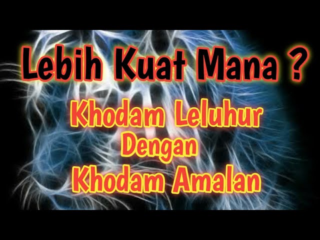 3 perbedaan kekuatan khodam leluhur dengan khodam amalan #batiniyah class=