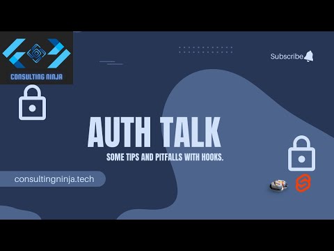 Svelte |  tips and hooks.server Gotcha!! #authentication