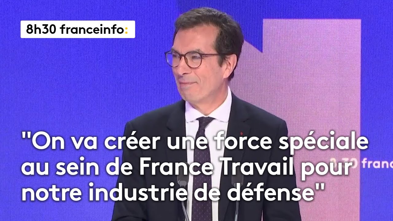 Défense, prime d'activité, apprentissage... Jean-Pierre Farandou dans ...