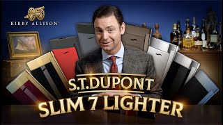 The Thinnest Lighter in the World?!? S.T. Dupont's Luxurious Slim 7 Lighter | Kirby Allison screenshot 5