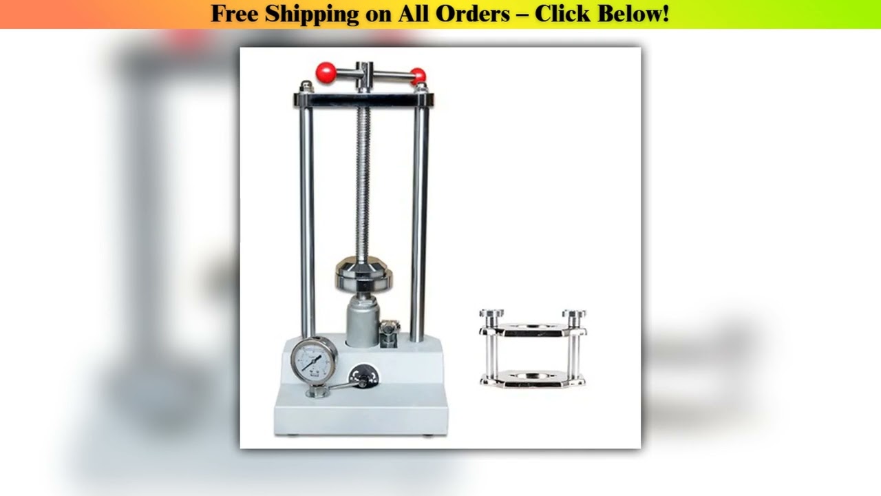 Dental Hydraulic Press Machine Denture Flask Pressure Lab Equipment for Dental Laboratory Tools