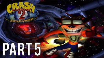 Crash Bandicoot 2: Cortex Strikes Back Gameplay Walkthrough (No Commentary) - Part 5