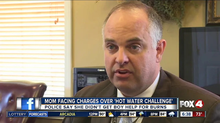 Mom facing charges over 'hot water challenge'