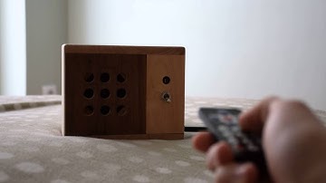 Wooden Arduino MP3 Player With IR Remote Control