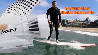 Is the World's first ELECTRIC surfboard fin legit? by Brad Jacobson 13,333 views 1 month ago 9 minutes, 18 seconds