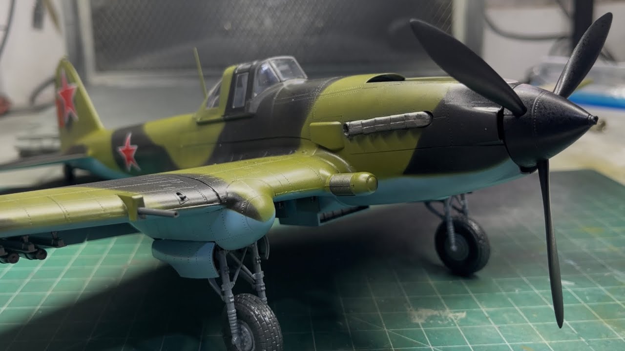 Hobby Boss Il-2 Sturmovik 1/32 Scale Model Aircraft Full Build (no