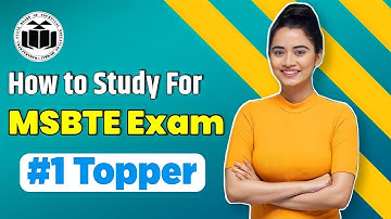 How To Study For MSBTE Exam Winter 2022: Become Topper Msbte New Update