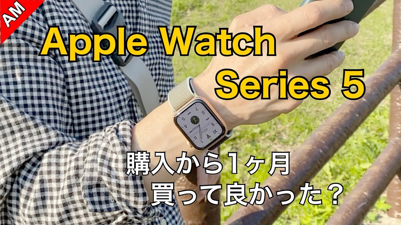 Apple Watch Series5用サードパーティースポーツループ キャメル VS 