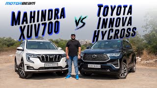 Toyota Innova HyCross vs Mahindra XUV700 - Kisme Kitna Hai Dum? | MotorBeam