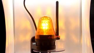 12 V - 265 V LED Flash Lamp for Sliding / Swing / Barrier Gate Opener