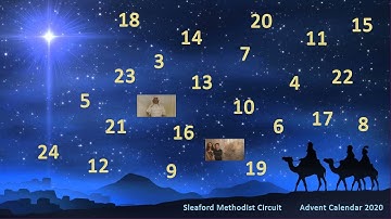 Sleaford Methodist Circuit Advent Calendar 2020 day 3