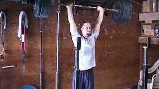 Information 94 & 100kg jerks after layoff from shoulder injury. Guide