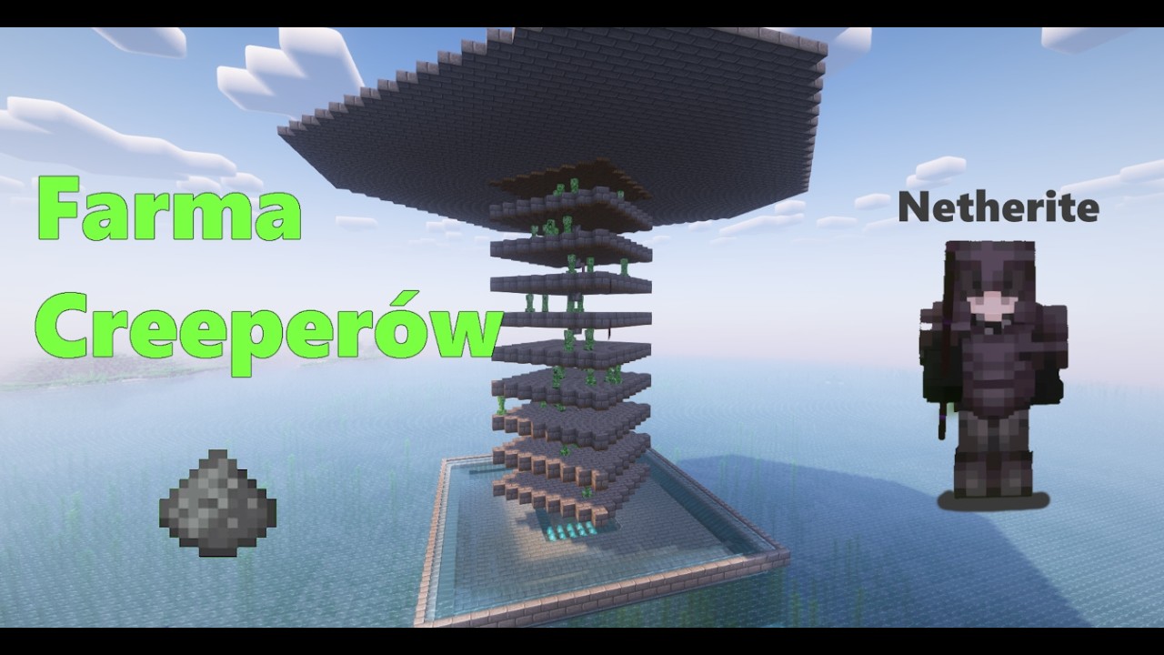 Minecraft Survival Odc 5 - Netherite oraz Farma Creeperów