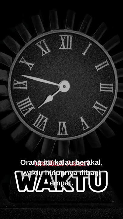 Waktu - Ust Budi Ashari #ceramahsingkat #storywa