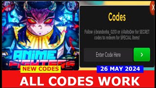 *NEW CODES* [UPDATE 69 + x7 Event!] Anime Fighters Simulator ROBLOX | ALL CODES | MAY 26, 2024