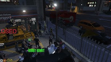 Peaceful MCs protest with class 2s.. | GTA RP NoPixel 3.0