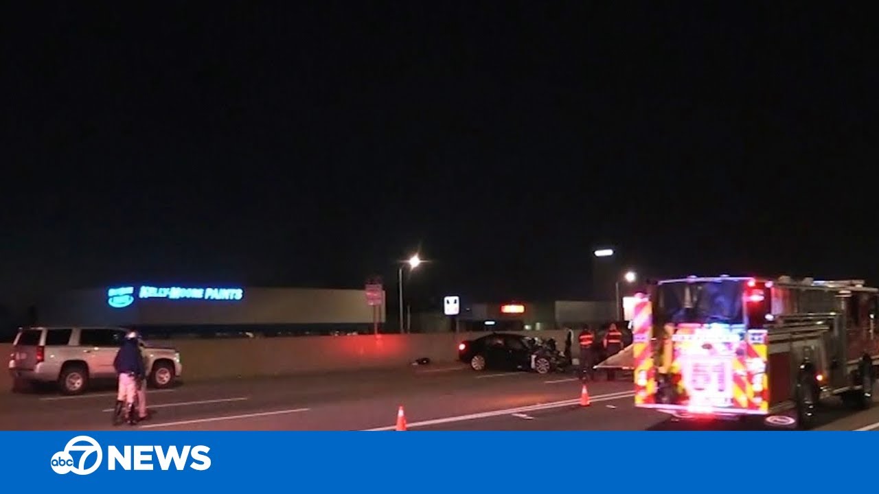 1 killed following wrong-way crash in CA, authorities say - YouTube