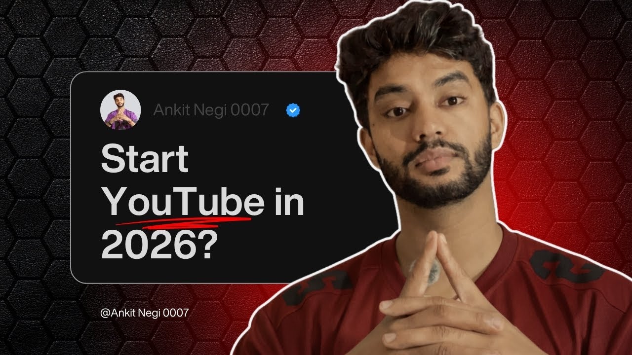 How to Start a YouTube Channel in 2026 (The Honest Guide) 🎥🚀