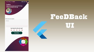 1- Flutter FeedBack UI Clone | SpeedCode