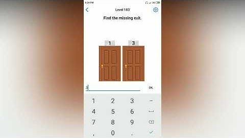 Easy Game - Find the missing exit - Level 183 solution